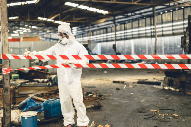 Professional Unattended Death Cleanup technician working in Layton, UT